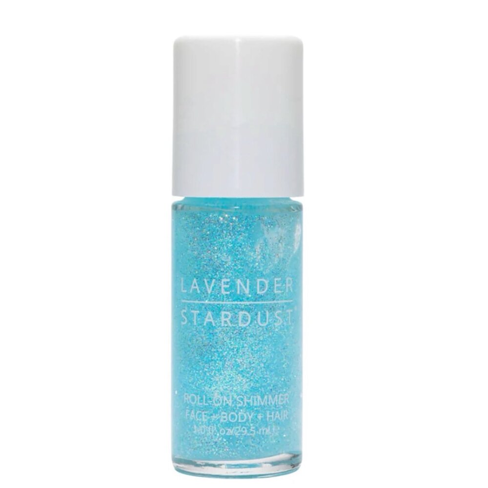 Lavender  Stardust - Pool Roll-On Neon Blue Shimmer